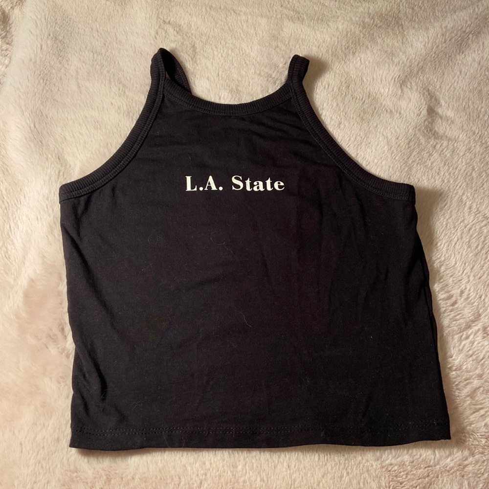Black Pull&Bear crop top. Size S.